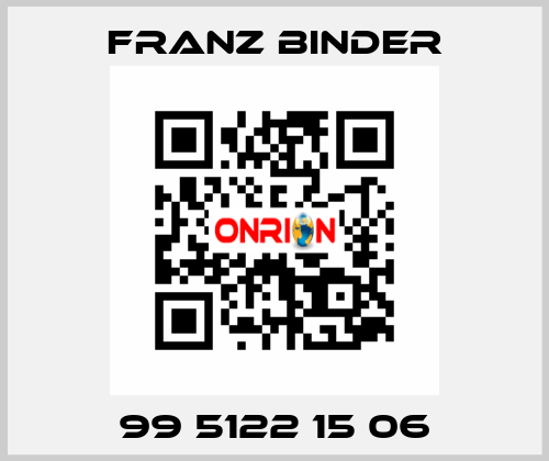 99 5122 15 06 FRANZ BINDER