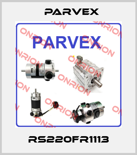RS220FR1113 Parvex