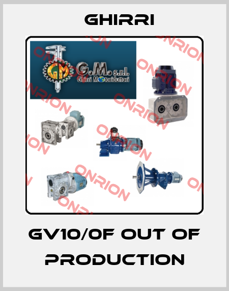 GV10/0F out of production Ghirri