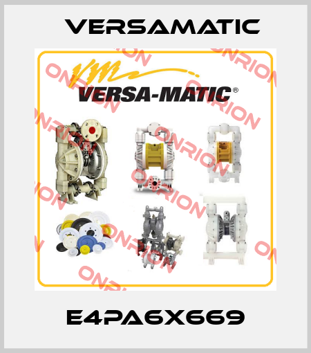 E4PA6X669 VersaMatic