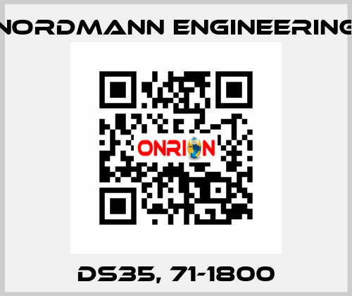 DS35, 71-1800 NORDMANN ENGINEERING