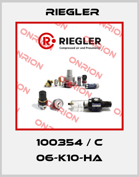 100354 / C 06-K10-HA Riegler