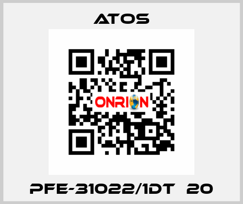 PFE-31022/1DT  20 Atos