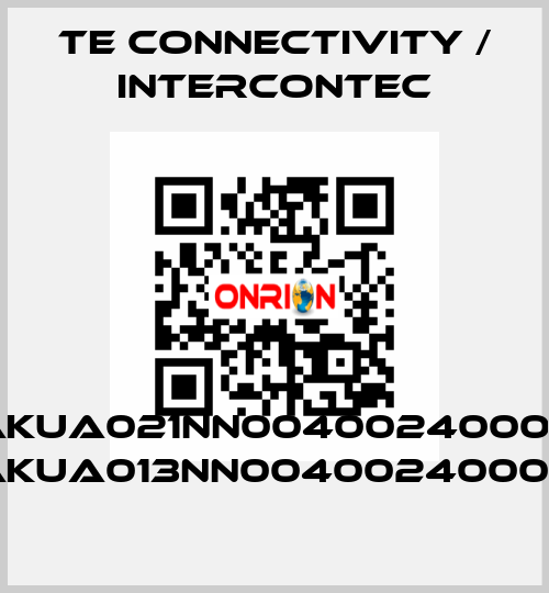 AKUA021NN00400240000 (AKUA013NN00400240000) TE Connectivity / Intercontec