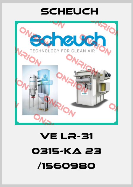 VE LR-31 0315-KA 23 /1560980 Scheuch
