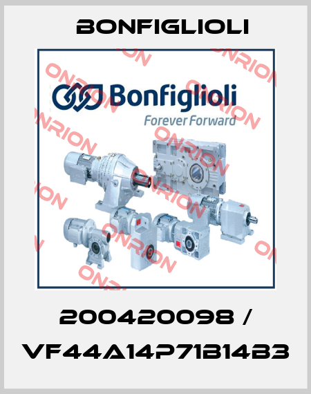 200420098 / VF44A14P71B14B3 Bonfiglioli