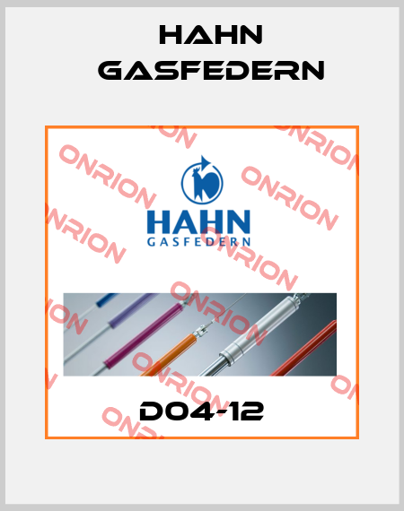 D04-12 Hahn Gasfedern
