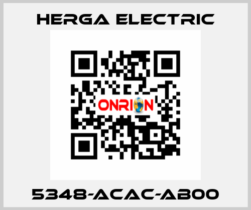 5348-ACAC-AB00 Herga Electric