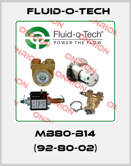 MB80-B14 (92-80-02) Fluid-O-Tech