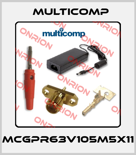 MCGPR63V105M5X11 Multicomp