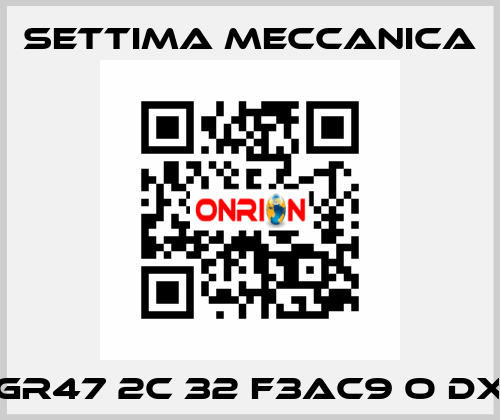 GR47 2c 32 F3AC9 O DX Settima Meccanica