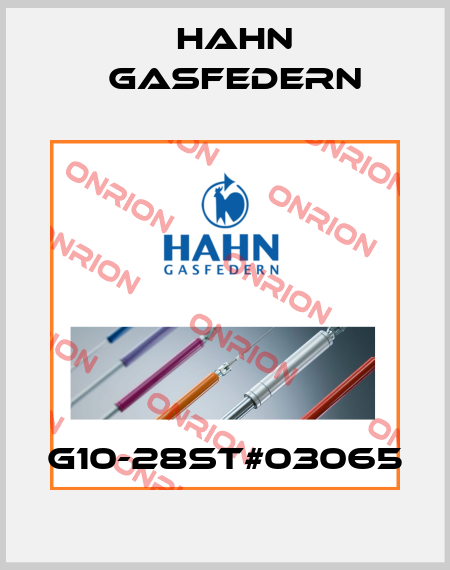 G10-28ST#03065 Hahn Gasfedern