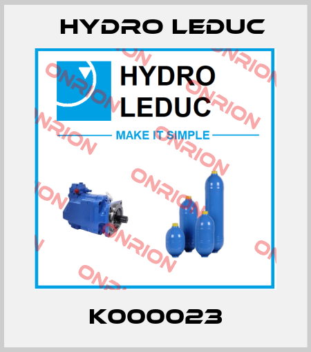 K000023 Hydro Leduc