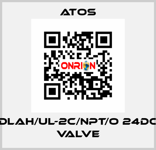 DLAH/UL-2C/NPT/O 24DC Valve Atos