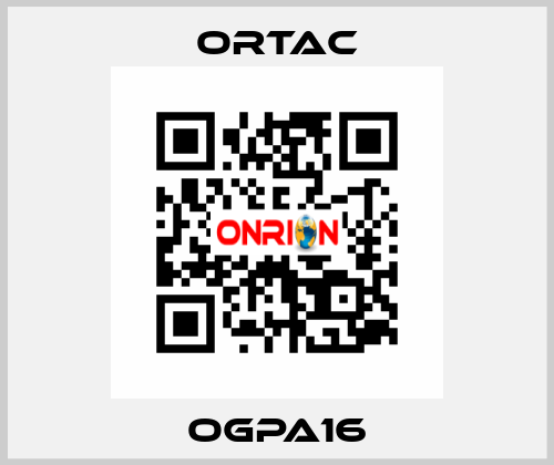 OGPA16 Ortac