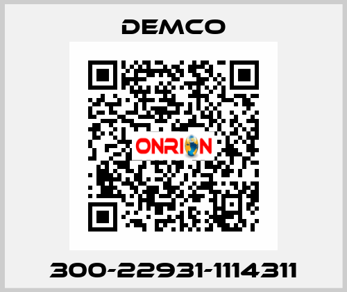300-22931-1114311 Demco