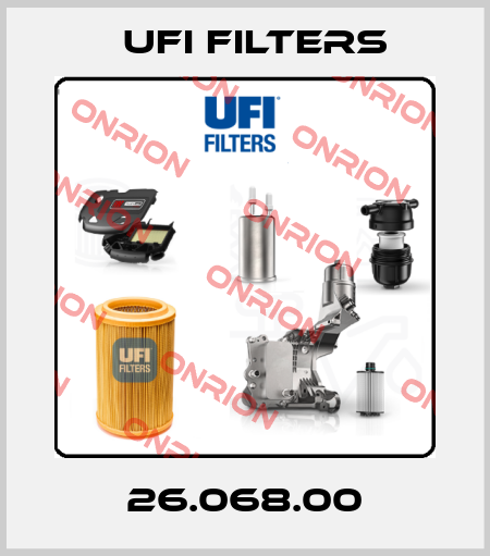 26.068.00 Ufi Filters
