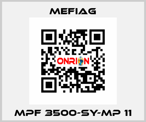 MPF 3500-SY-MP 11 Mefiag