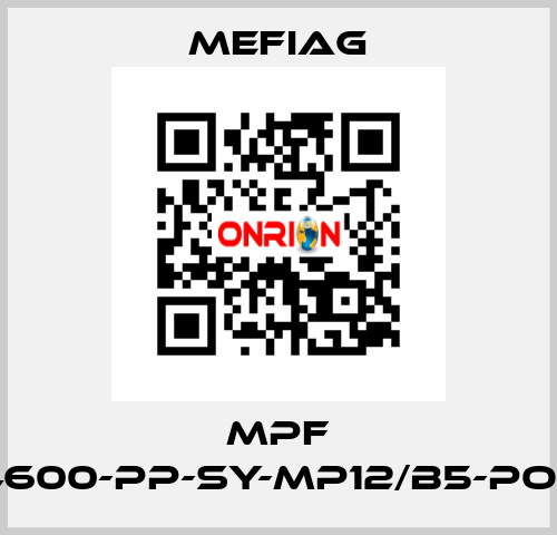 MPF 4600-PP-SY-MP12/B5-POF Mefiag