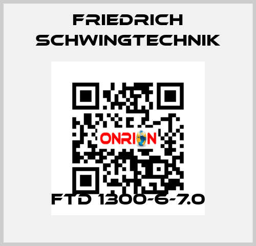 FTD 1300-6-7.0 Friedrich Schwingtechnik