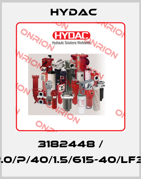 3182448 / UKF-2/2.0/P/40/1.5/615-40/LF330/10/C Hydac