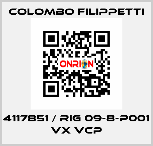 4117851 / RIG 09-8-P001 VX VCP Colombo Filippetti