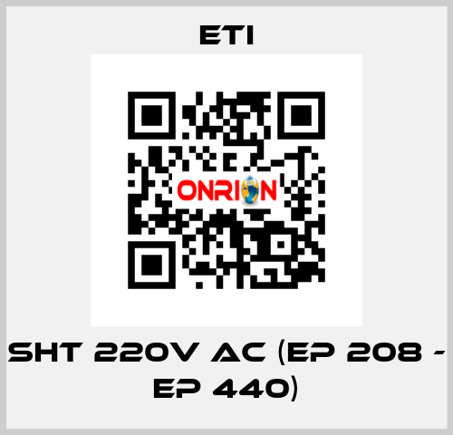 SHT 220V AC (EP 208 - EP 440) Eti