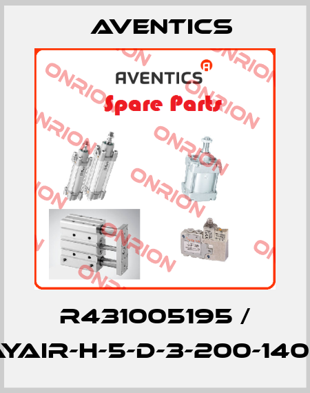 R431005195 / RELAYAIR-H-5-D-3-200-140-15LB Aventics