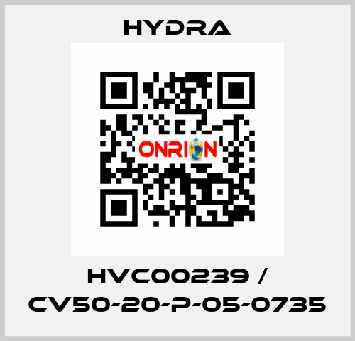 HVC00239 / CV50-20-P-05-0735 Hydra