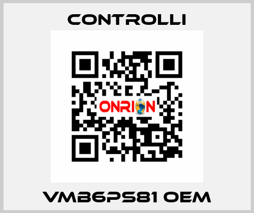 VMB6PS81 OEM Controlli