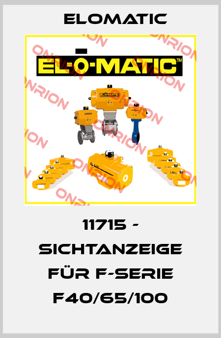 11715 - Sichtanzeige für F-Serie F40/65/100 Elomatic