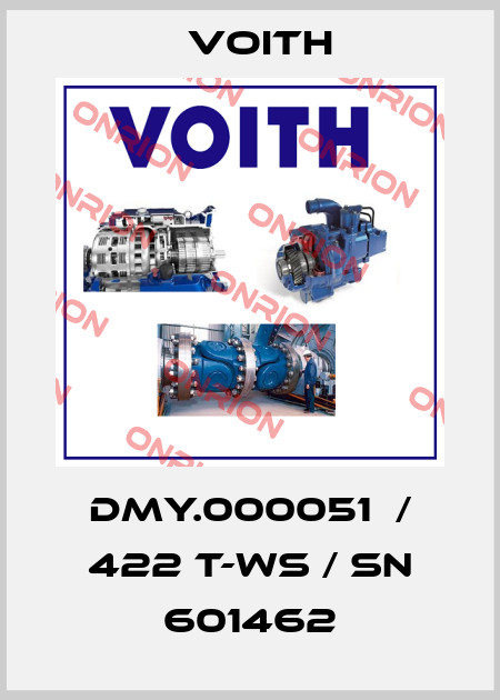 DMY.000051  / 422 T-WS / SN 601462 Voith