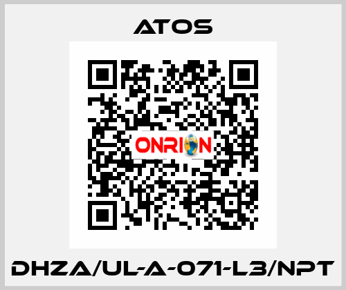 DHZA/UL-A-071-L3/NPT Atos