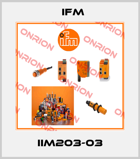 IIM203-03 Ifm