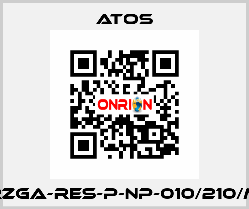 RZGA-RES-P-NP-010/210/M Atos