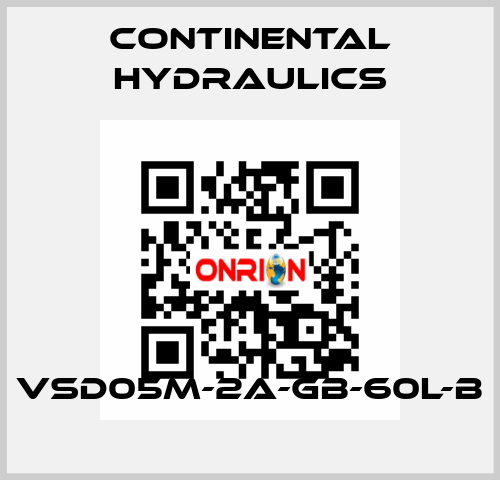 VSD05M-2A-GB-60L-B Continental Hydraulics