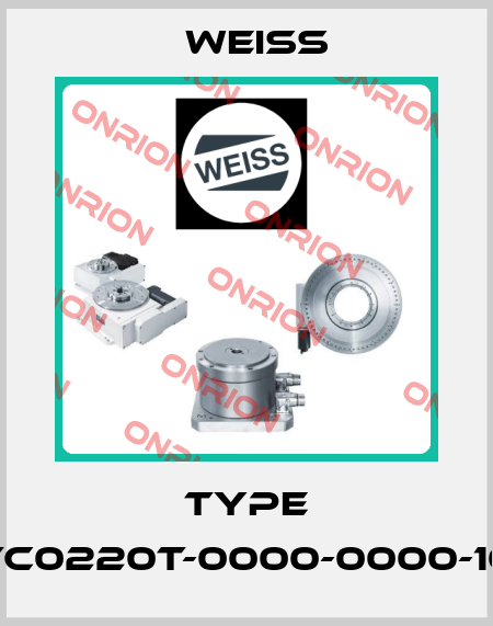 Type TC0220T-0000-0000-10 Weiss