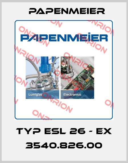 Typ ESL 26 - Ex 3540.826.00 Papenmeier