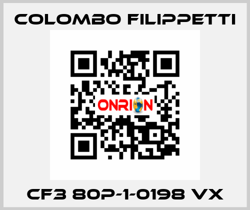 CF3 80P-1-0198 VX Colombo Filippetti