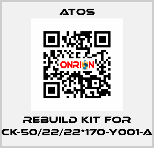 rebuild kit for CK-50/22/22*170-Y001-A Atos