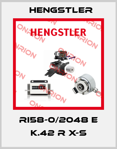 RI58-0/2048 E K.42 R X-S Hengstler