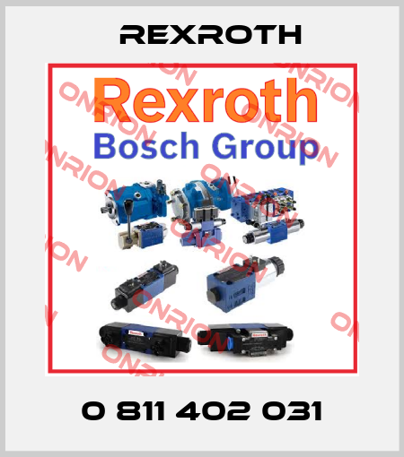 0 811 402 031 Rexroth