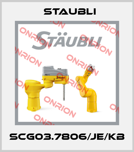 SCG03.7806/JE/KB Staubli