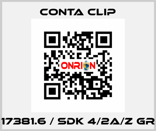 17381.6 / SDK 4/2A/Z GR Conta Clip