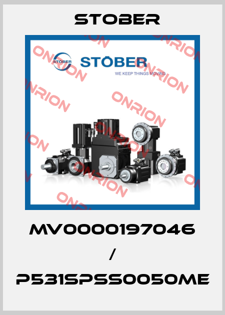 MV0000197046 / P531SPSS0050ME Stober