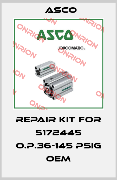 Repair kit for 5172445 o.p.36-145 PSIG OEM Asco