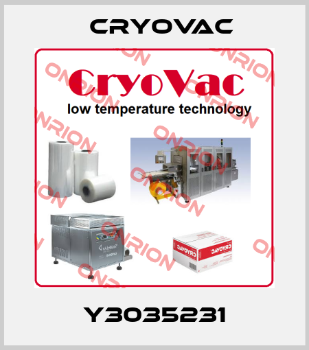 Y3035231 Cryovac