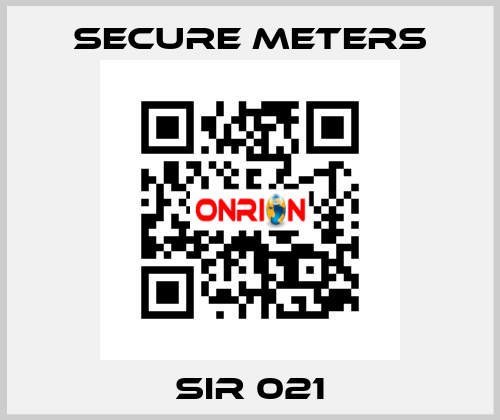 SIR 021 SECURE METERS