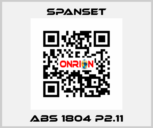 ABS 1804 P2.11 SpanSet