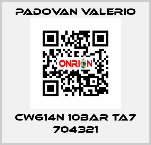 CW614N 10BAR TA7 704321 PADOVAN VALERIO